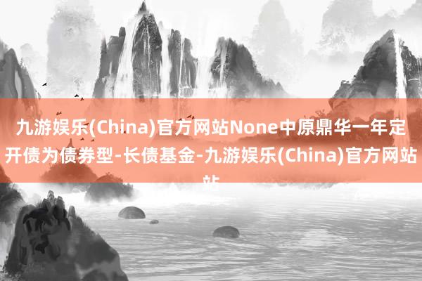 九游娱乐(China)官方网站None中原鼎华一年定开债为债券型-长债基金-九游娱乐(China)官方网站