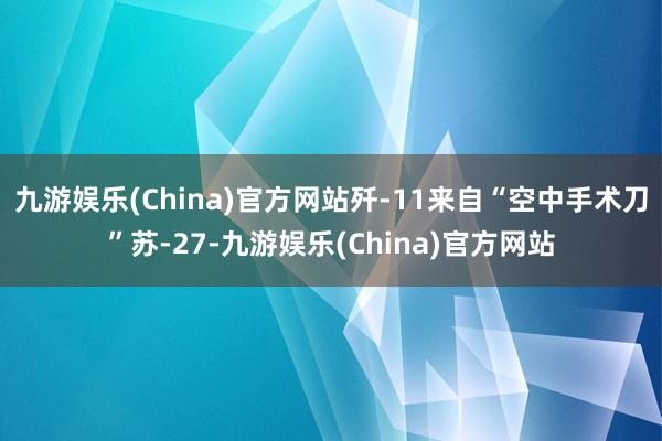 九游娱乐(China)官方网站歼-11来自“空中手术刀”苏-27-九游娱乐(China)官方网站